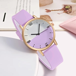 Relógios Quartz para Mulheres, Relógio de pulso para senhoras, Relógio, Silicone, Moda, Presente
