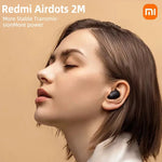 Carregar imagem no visualizador da galeria, Xiaomi-Redmi Airdots 2 Wireless Bluetooth Headset com microfone, fones de ouvido, fones de ouvido, novos
